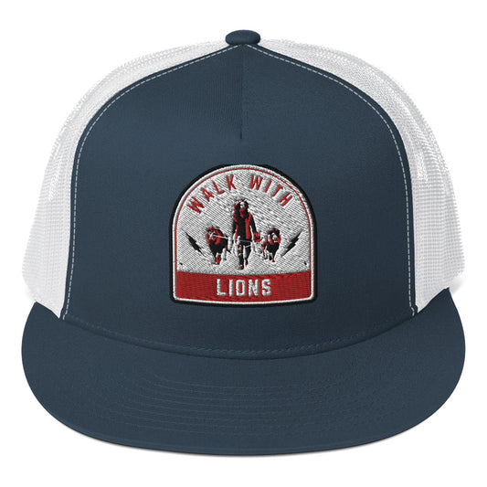 Walk With Lions Trucker Cap Unisex