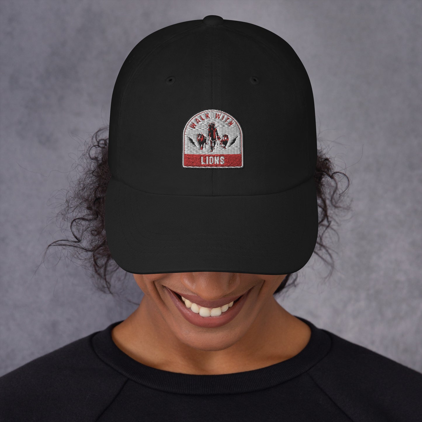 Walk With Lions Dad hat Unisex