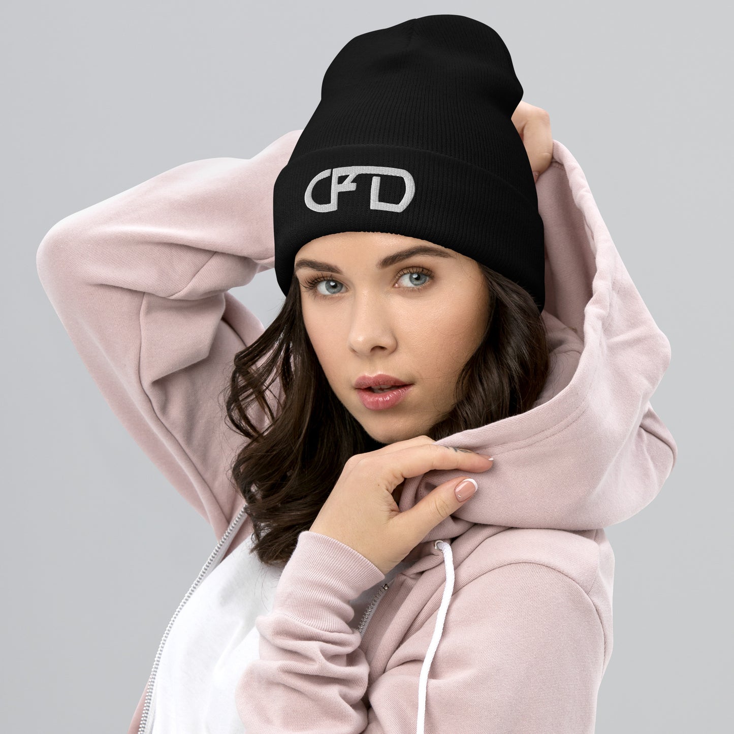 Capital Forest Design Cuffed Beanie