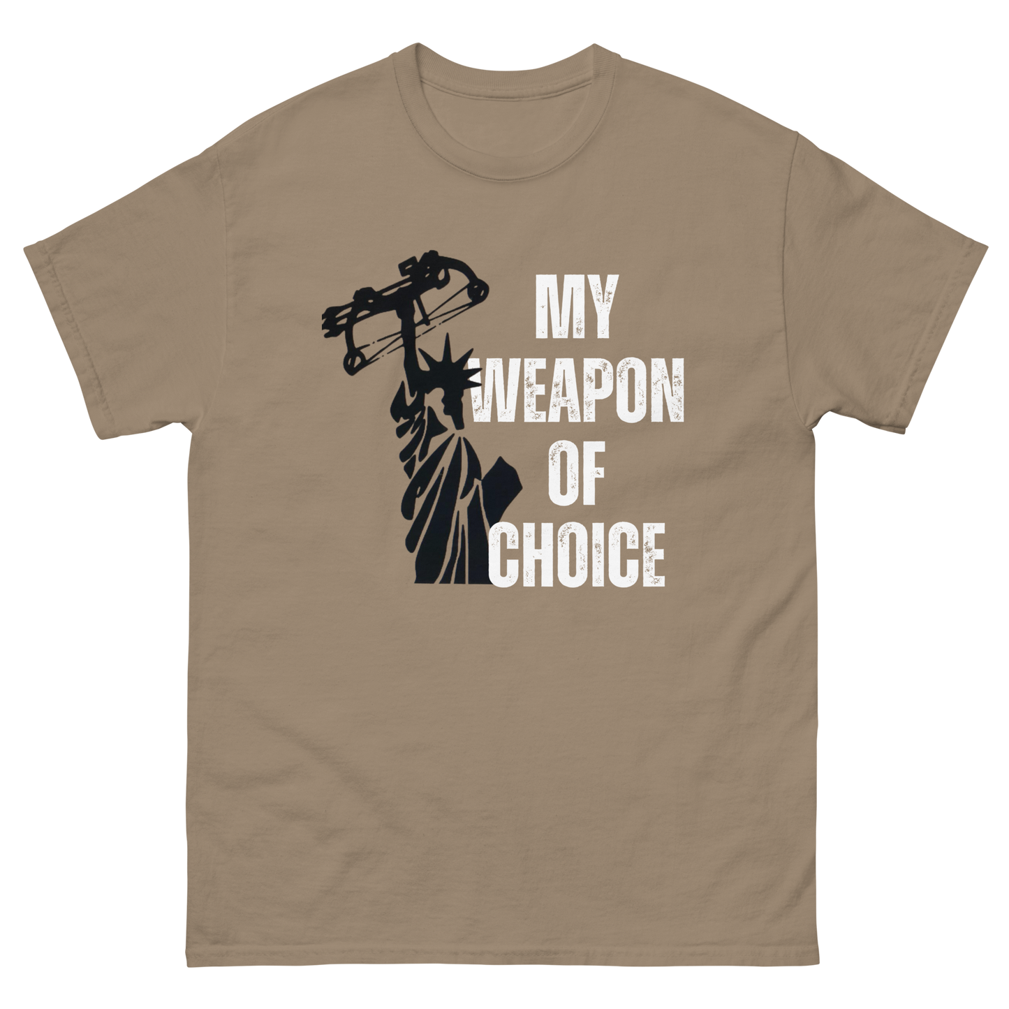 MY WEAPON OF CHOICE MEN'S CLASSIC TEE