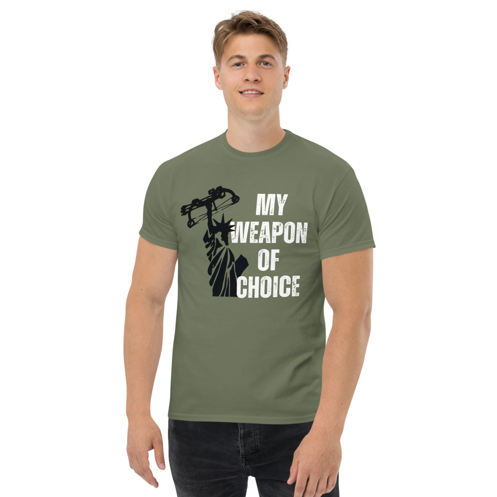 MY WEAPON OF CHOICE MEN'S CLASSIC TEE