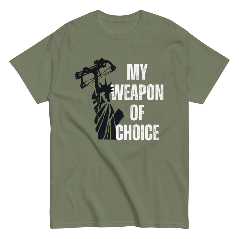 MY WEAPON OF CHOICE MEN'S CLASSIC TEE