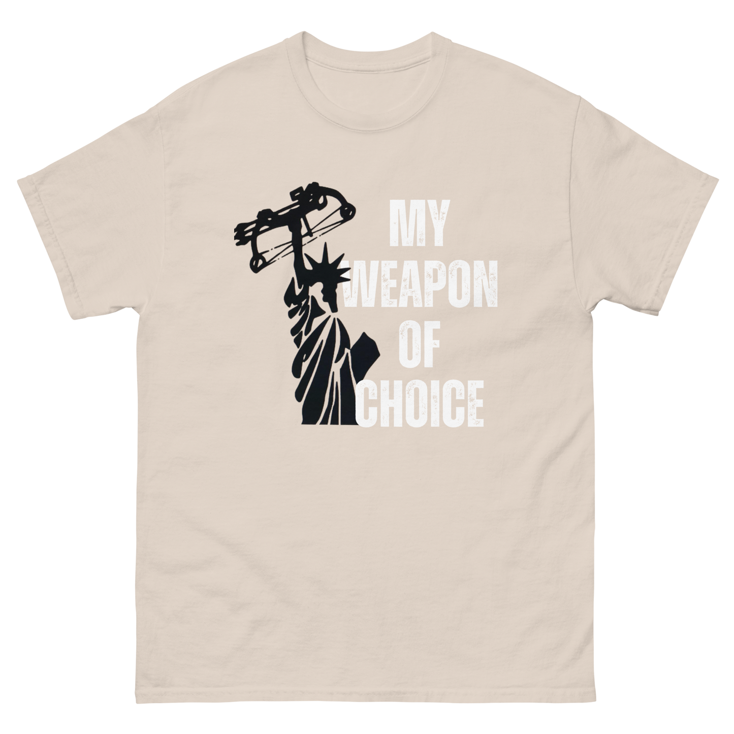 MY WEAPON OF CHOICE MEN'S CLASSIC TEE