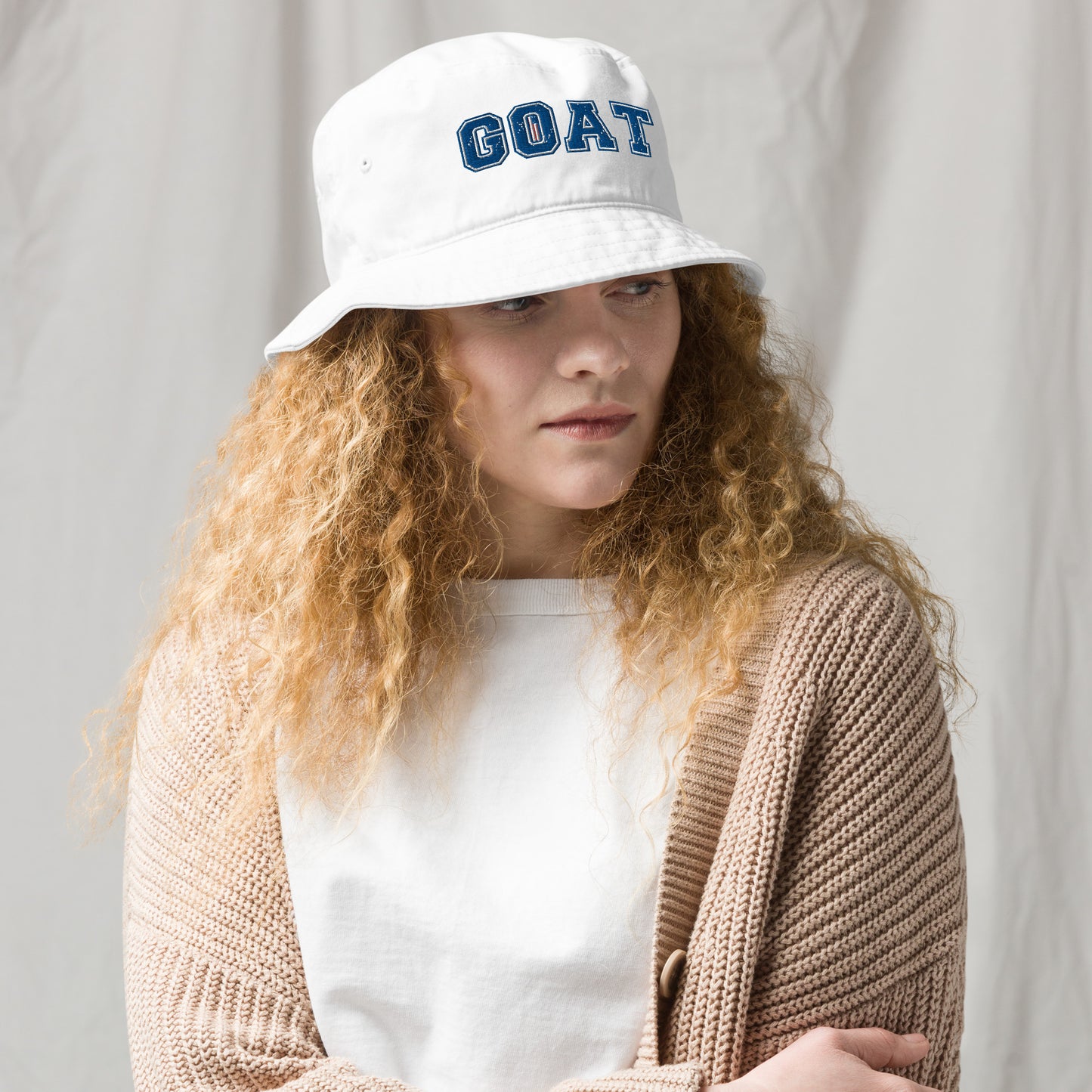 GOAT Organic bucket hat