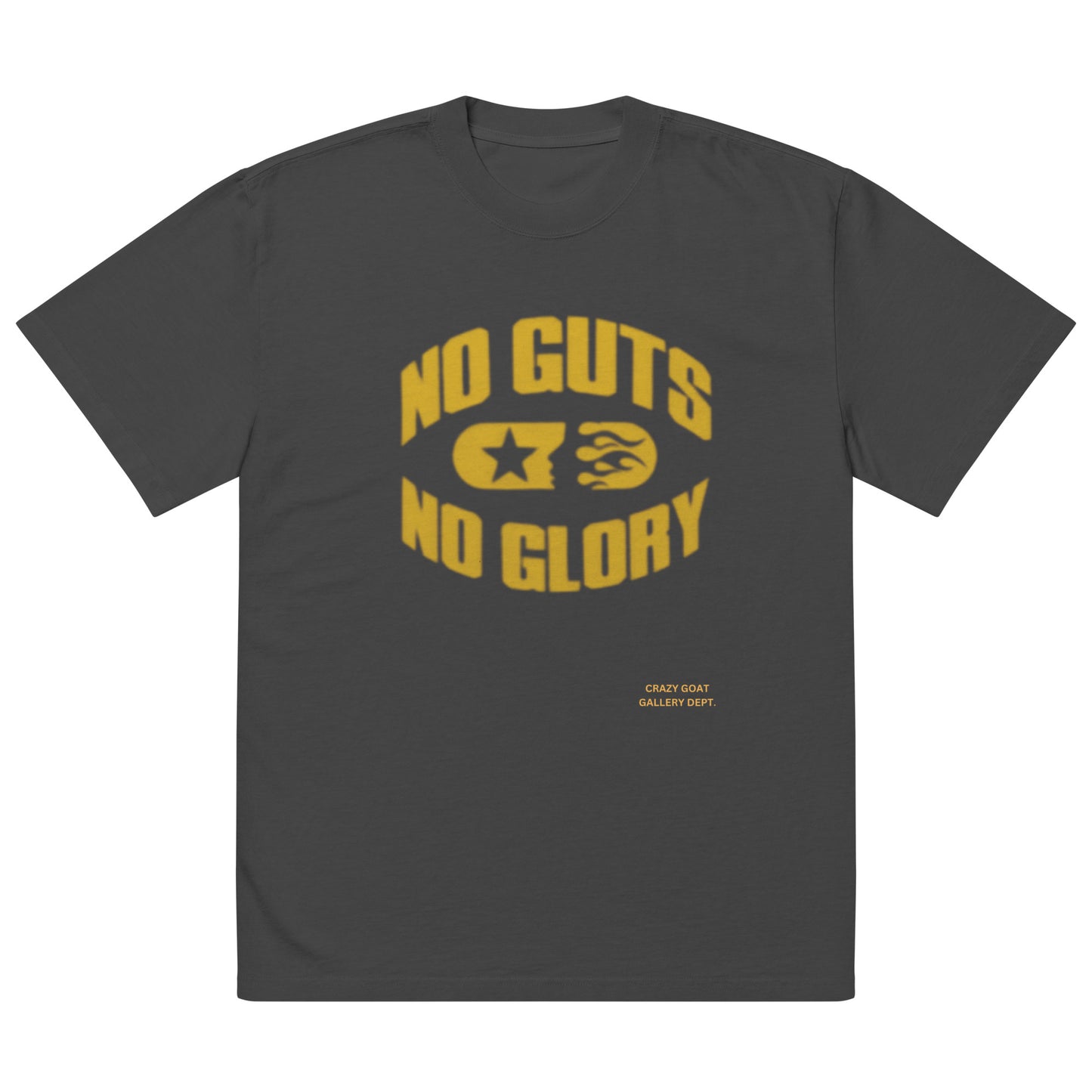 NO GUTS NO GLORY FADED TEE UNISEX