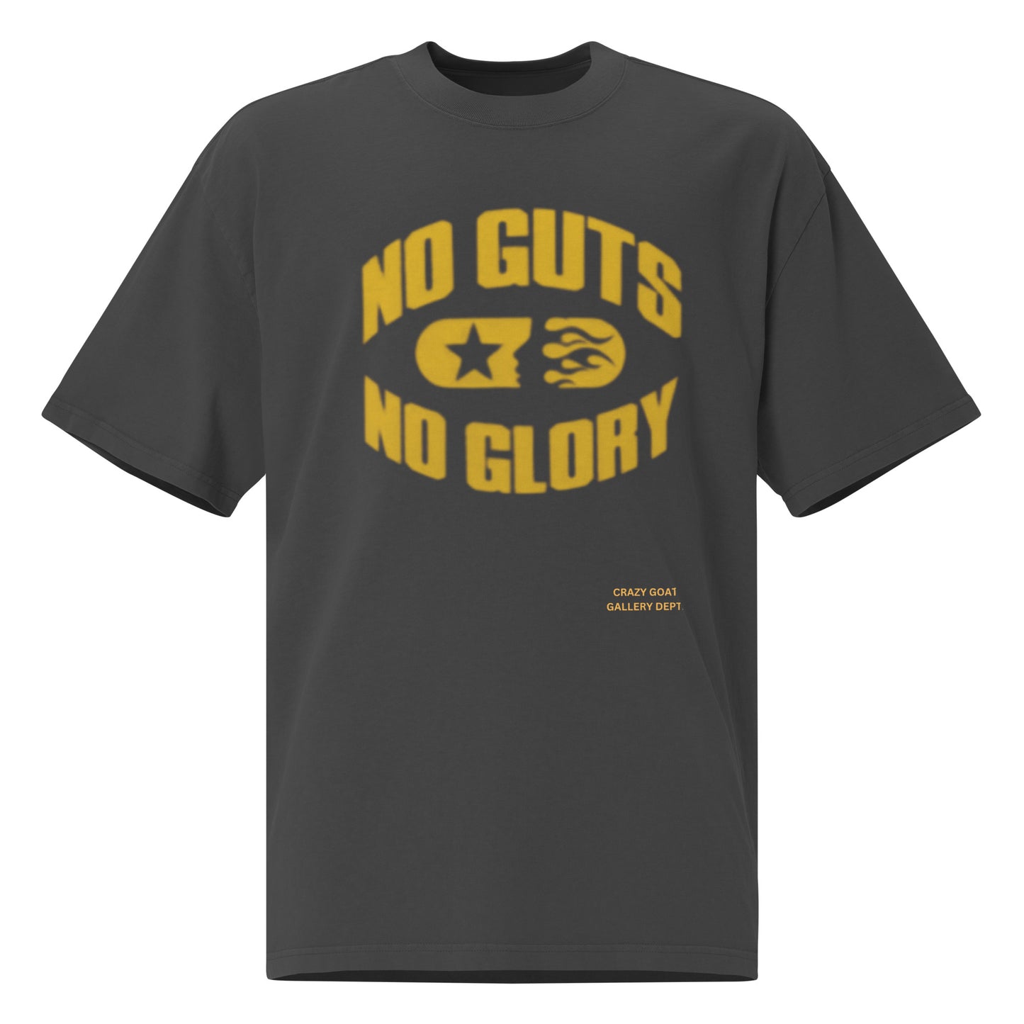 NO GUTS NO GLORY FADED TEE UNISEX