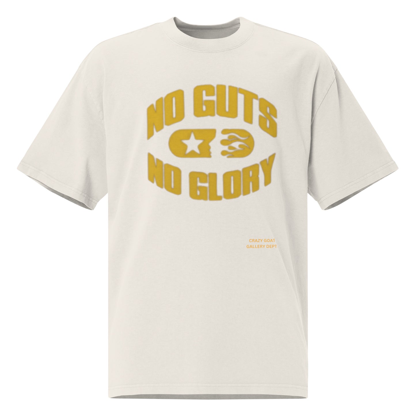 NO GUTS NO GLORY FADED TEE UNISEX