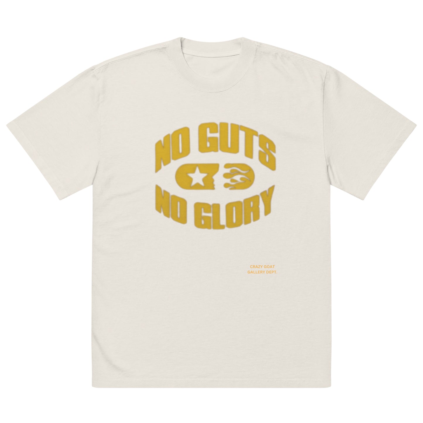 NO GUTS NO GLORY FADED TEE UNISEX