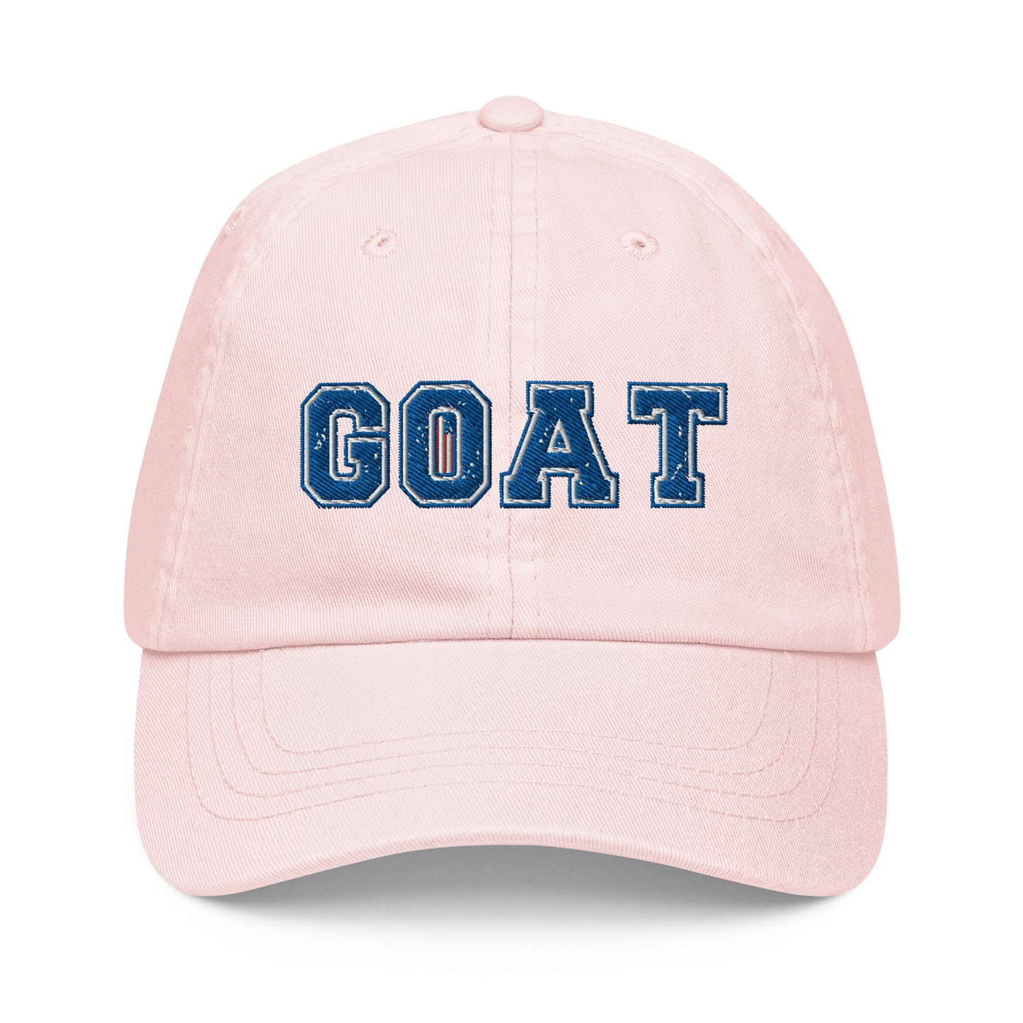 GOAT Embroidery Pastel baseball hat