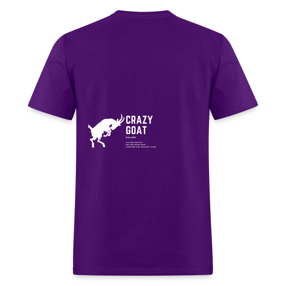 GOAT- Greatest of All Time Unisex Classic T-Shirt - purple