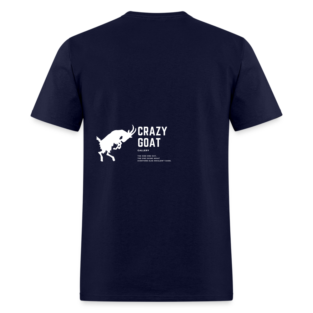 GOAT- Greatest of All Time Unisex Classic T-Shirt - navy