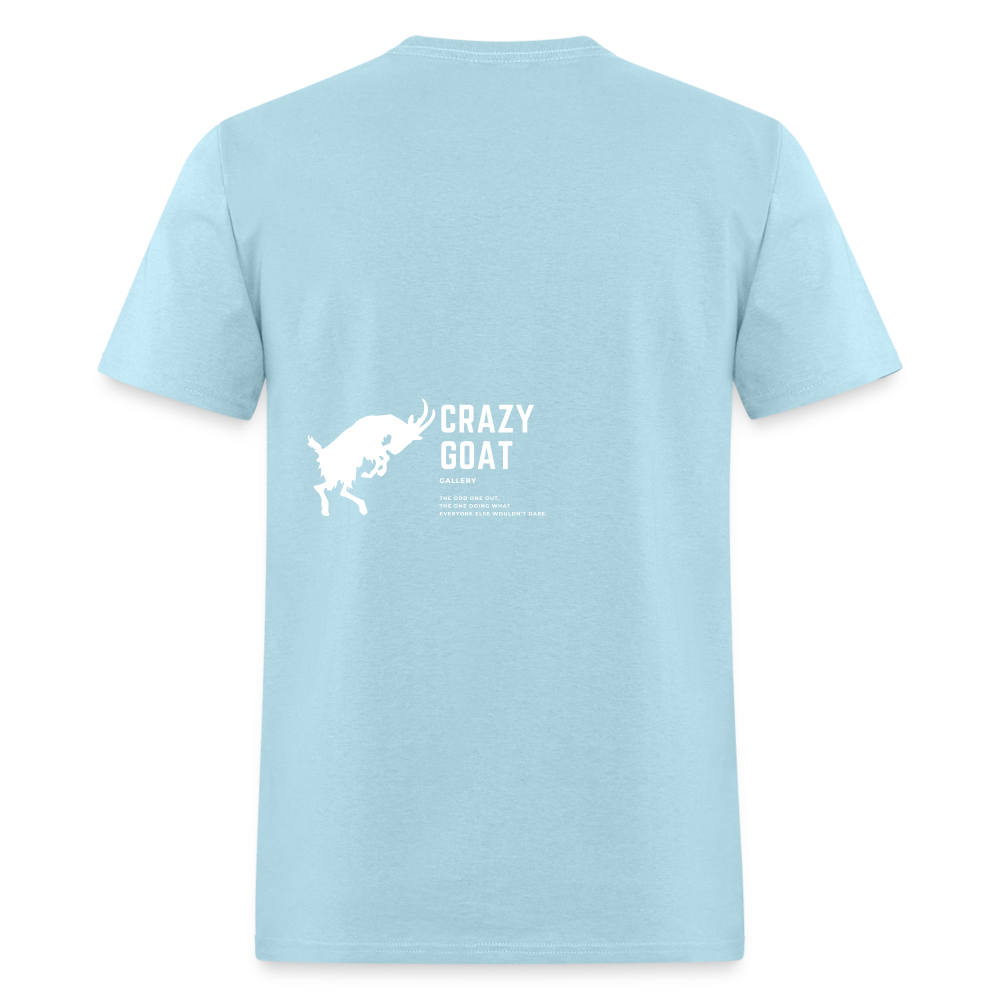 GOAT- Greatest of All Time Unisex Classic T-Shirt - powder blue