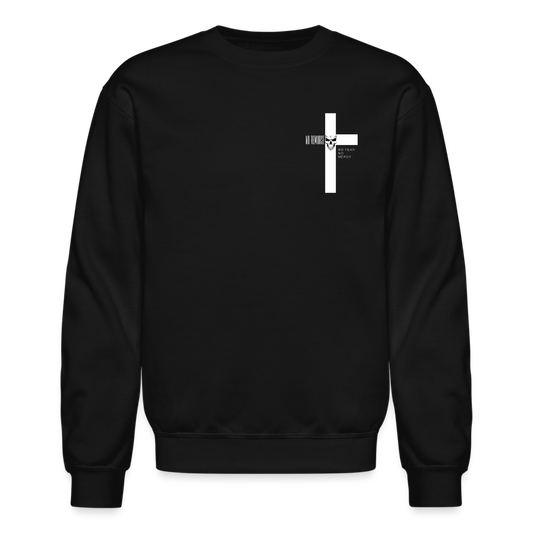 NO REMORSE NO FEAR NO MERCY Crewneck Sweatshirt - black