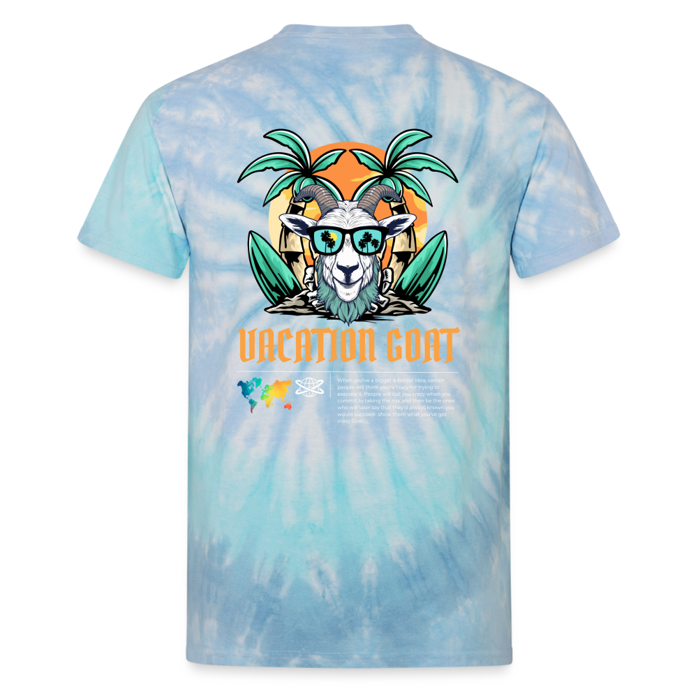 I Goat This Unisex Tie Dye T-Shirt - blue lagoon