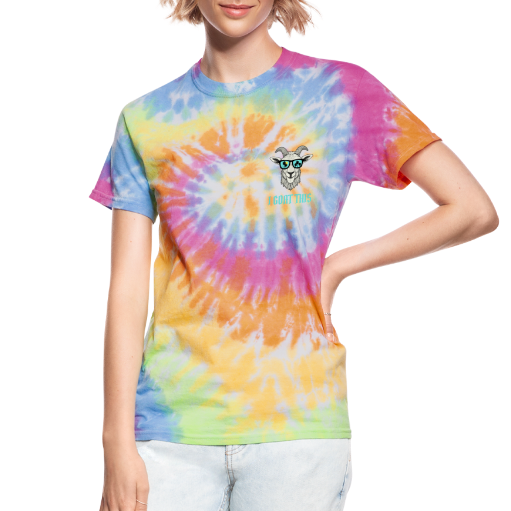 I Goat This Unisex Tie Dye T-Shirt - rainbow