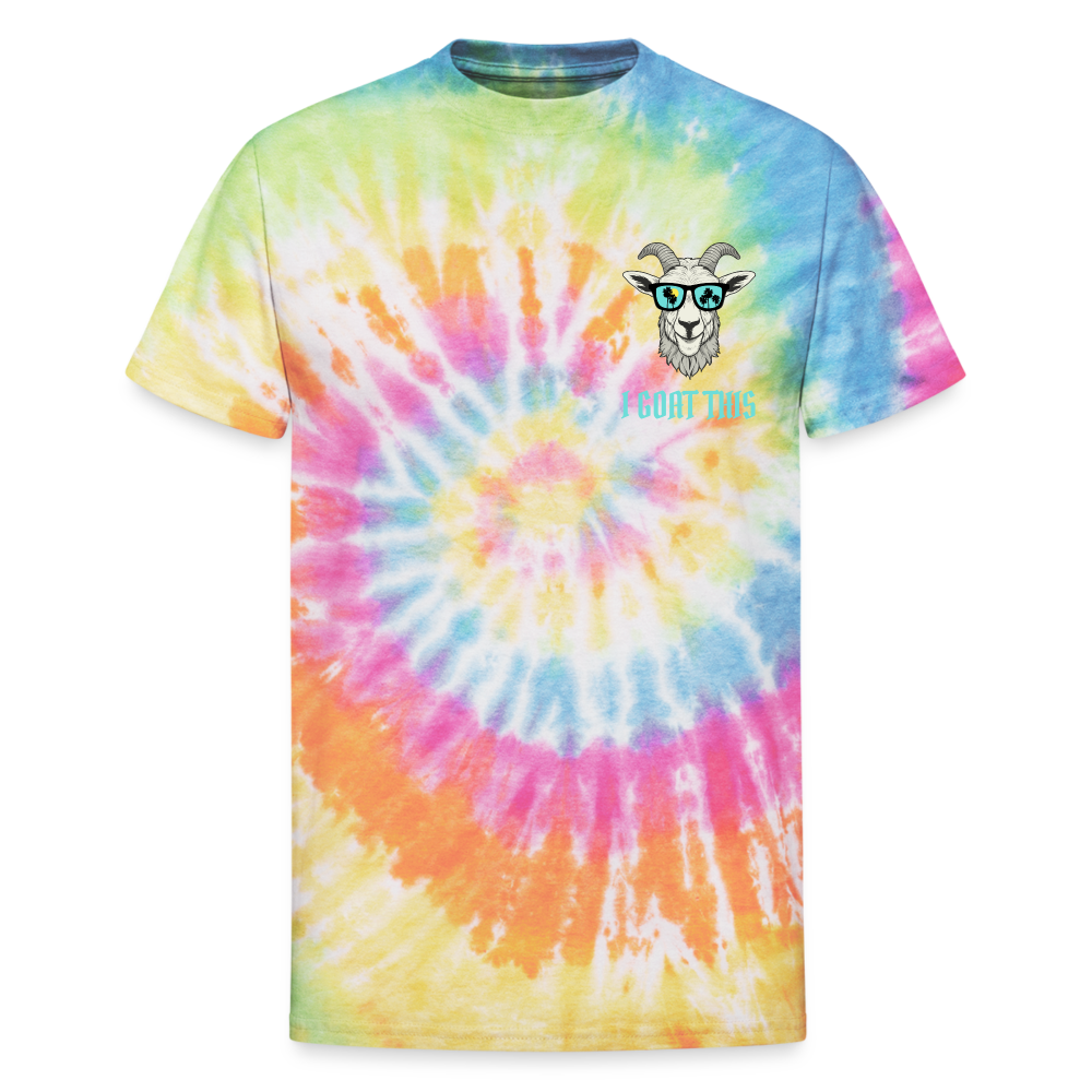 I Goat This Unisex Tie Dye T-Shirt - rainbow