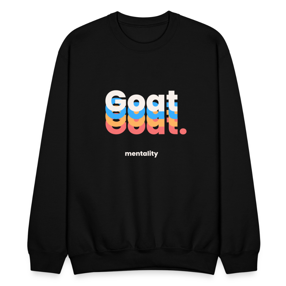 Goat Mentality Crewneck Sweatshirt - black