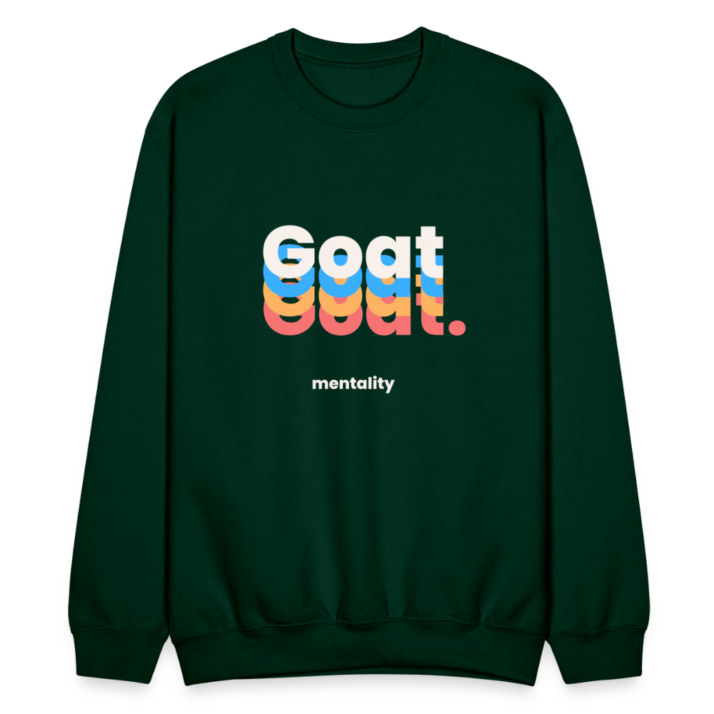 Goat Mentality Crewneck Sweatshirt - forest green