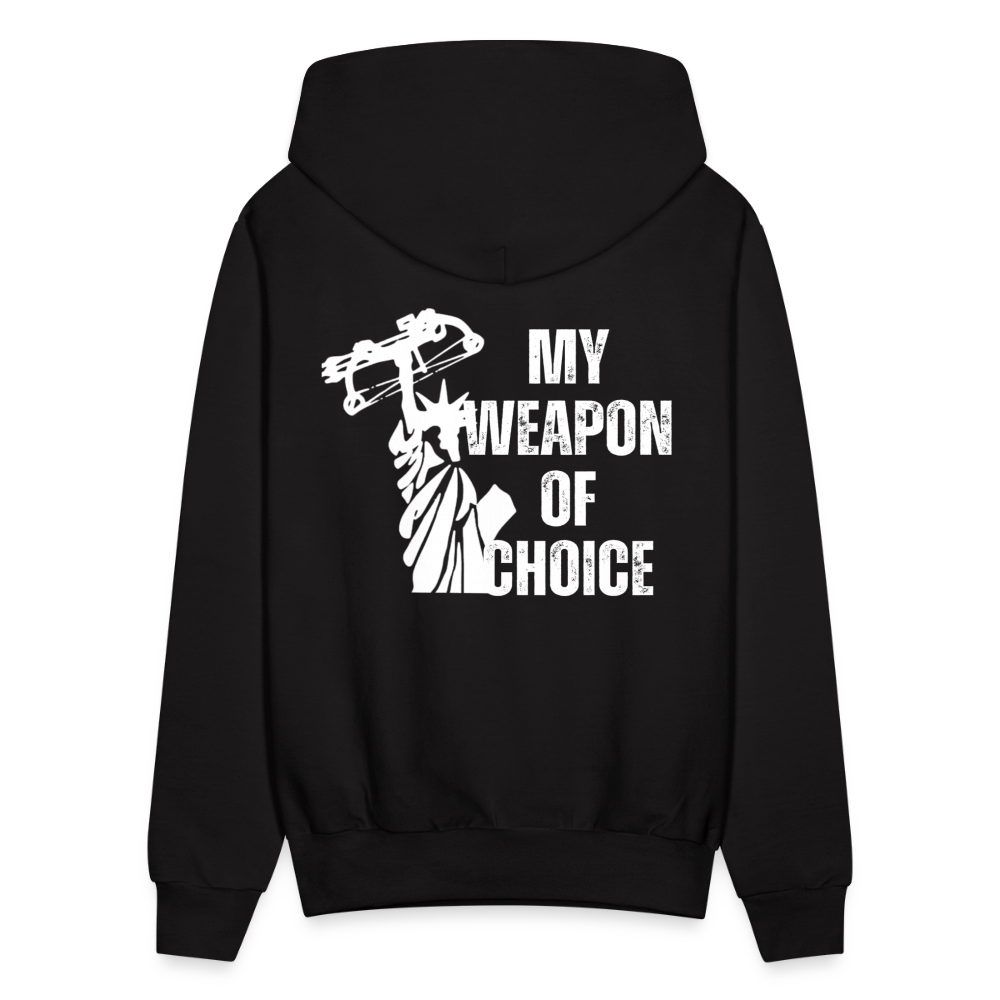 My Weapon of Choice Men's Hoodie - black