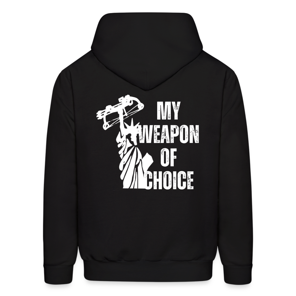 My Weapon of Choice Men's Hoodie - black