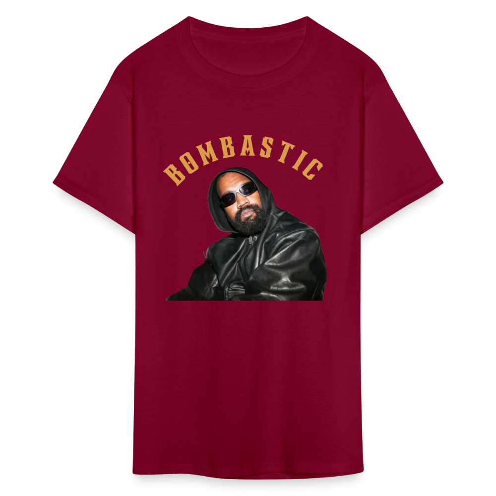 Kanye Bombastic Side Eye Unisex Classic T - burgundy