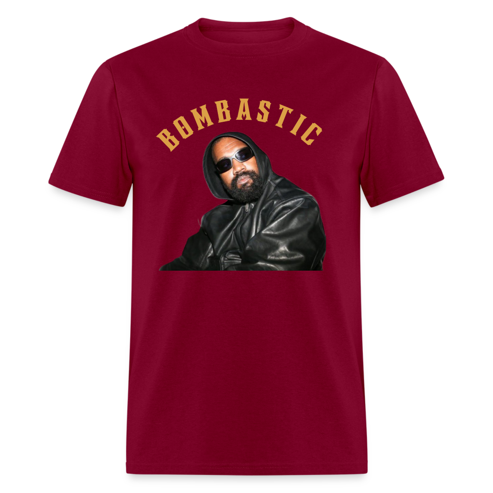 Kanye Bombastic Side Eye Unisex Classic T - burgundy