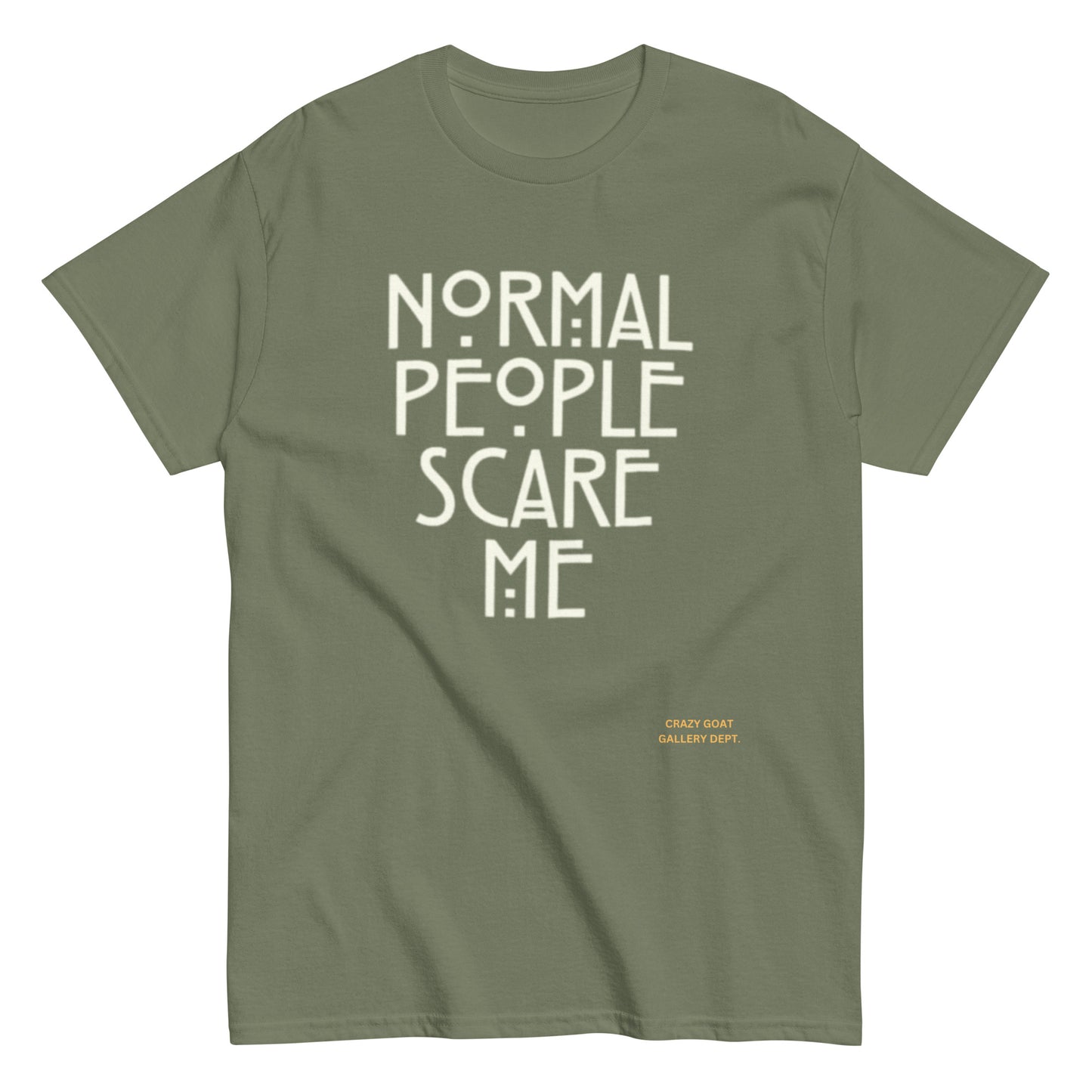 Normal people Scare me Unisex classic tee