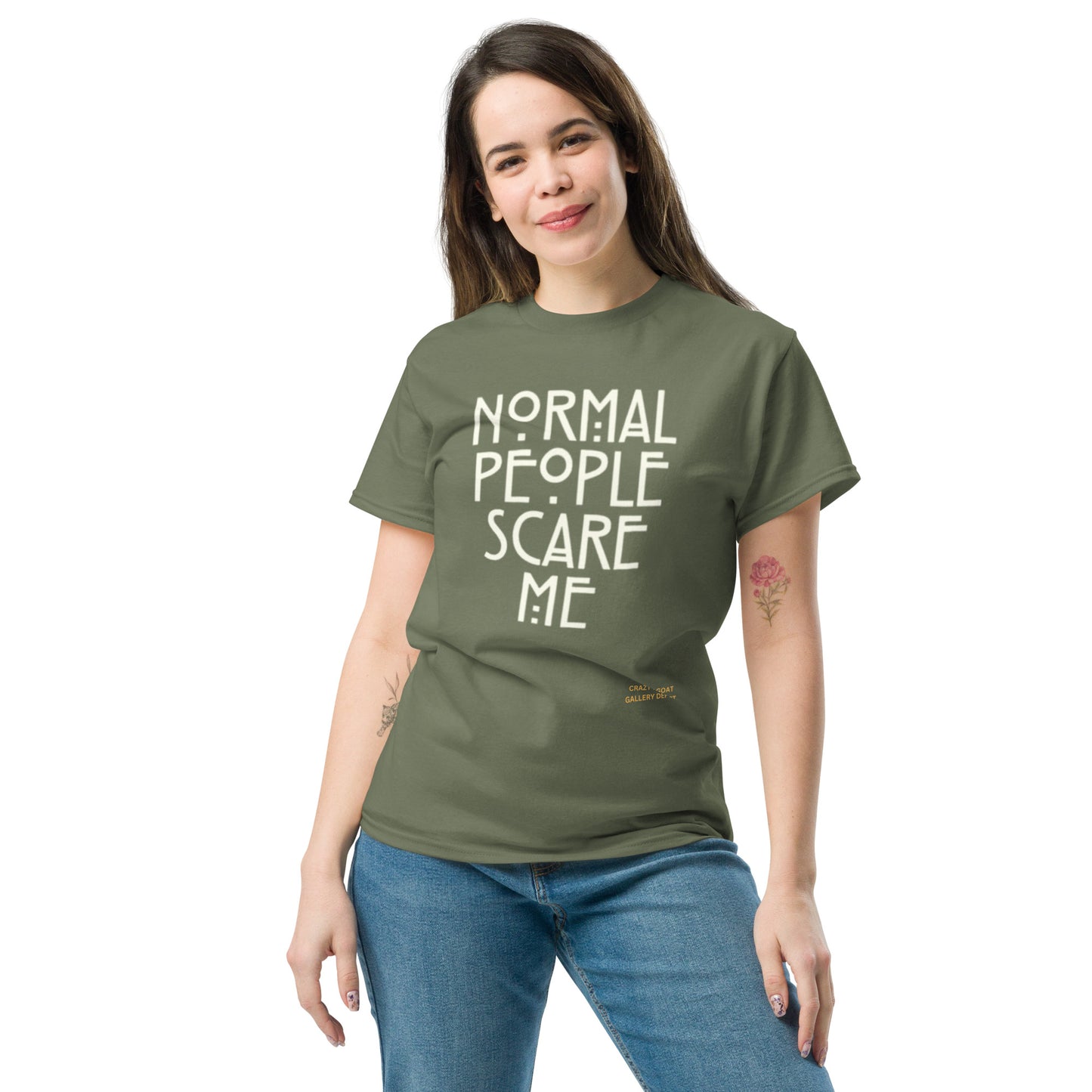 Normal people Scare me Unisex classic tee