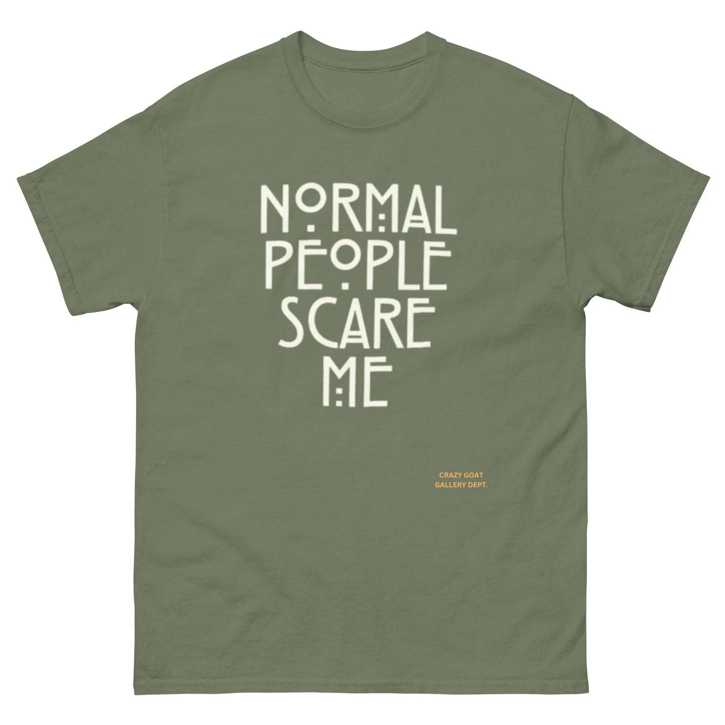 Normal people Scare me Unisex classic tee