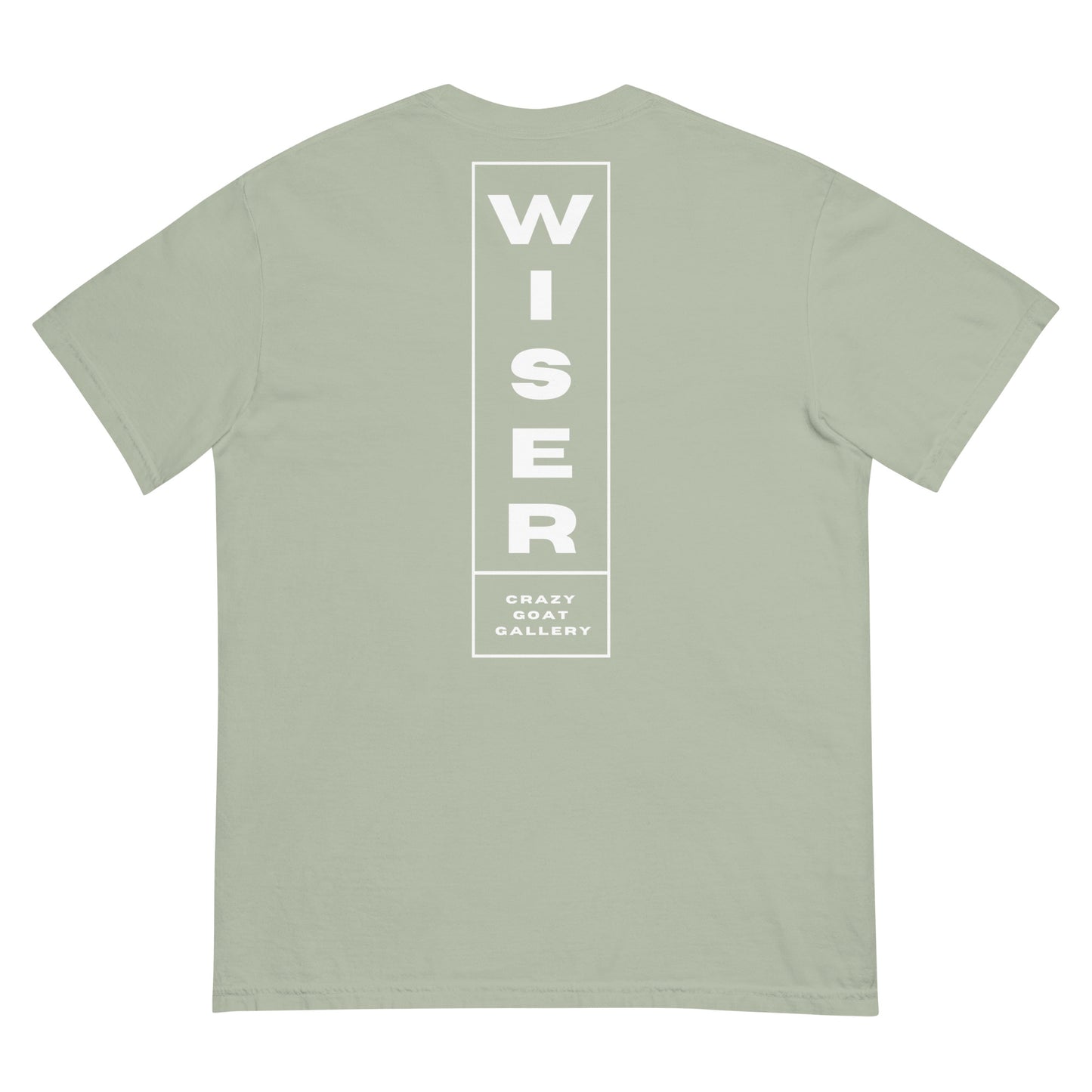 i got wiser Unisex garment-dyed T