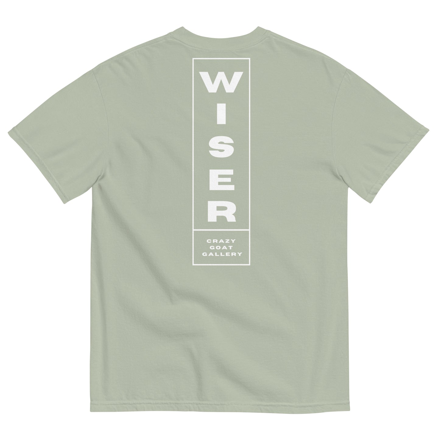 i got wiser Unisex garment-dyed T