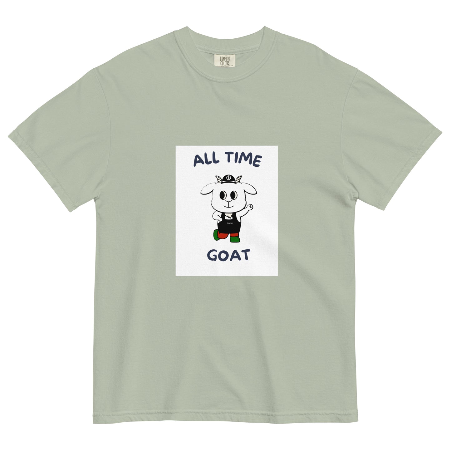 All Time Goat Unisex garment-dyed heavyweight t-shirt