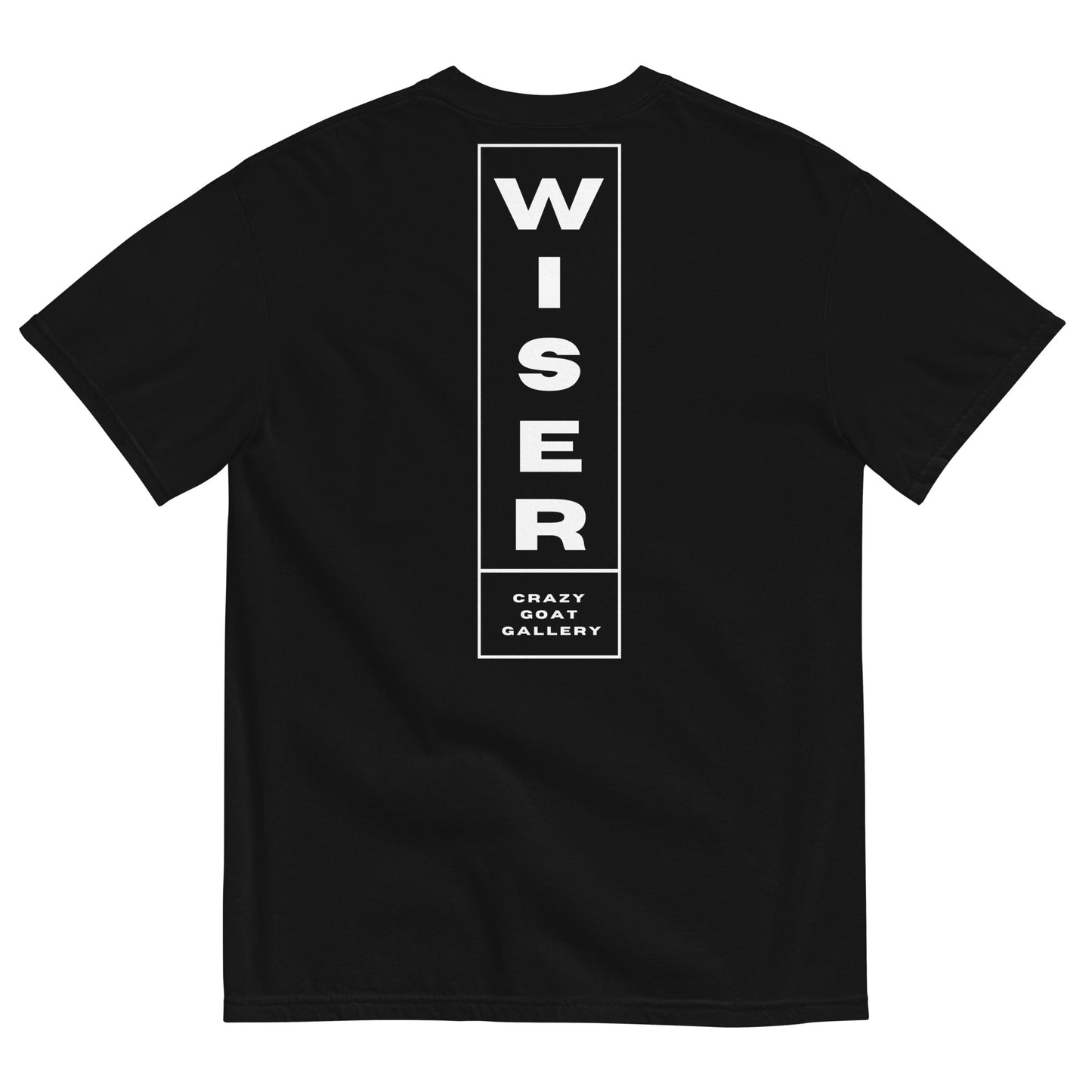 i got wiser Unisex garment-dyed T