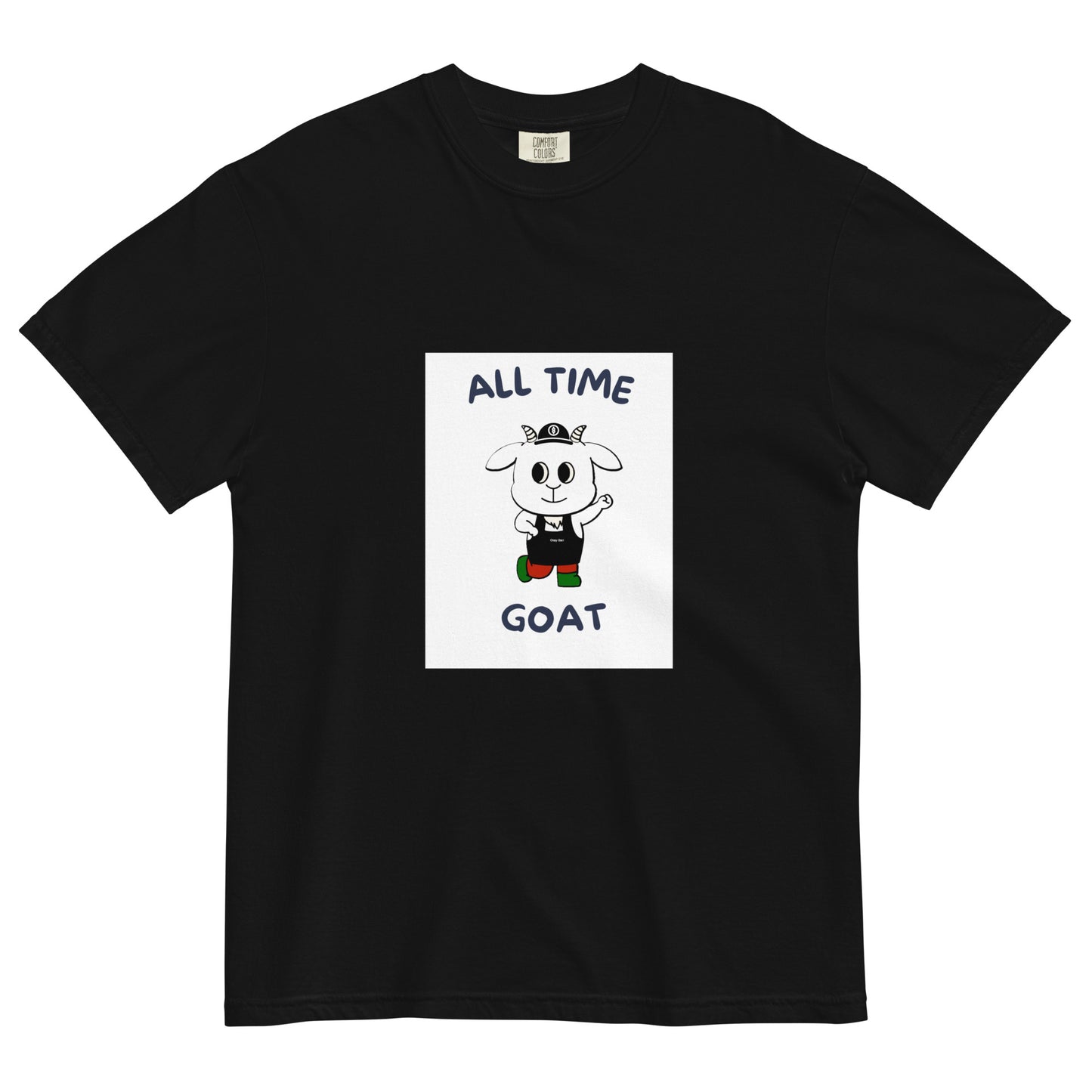 All Time Goat Unisex garment-dyed heavyweight t-shirt