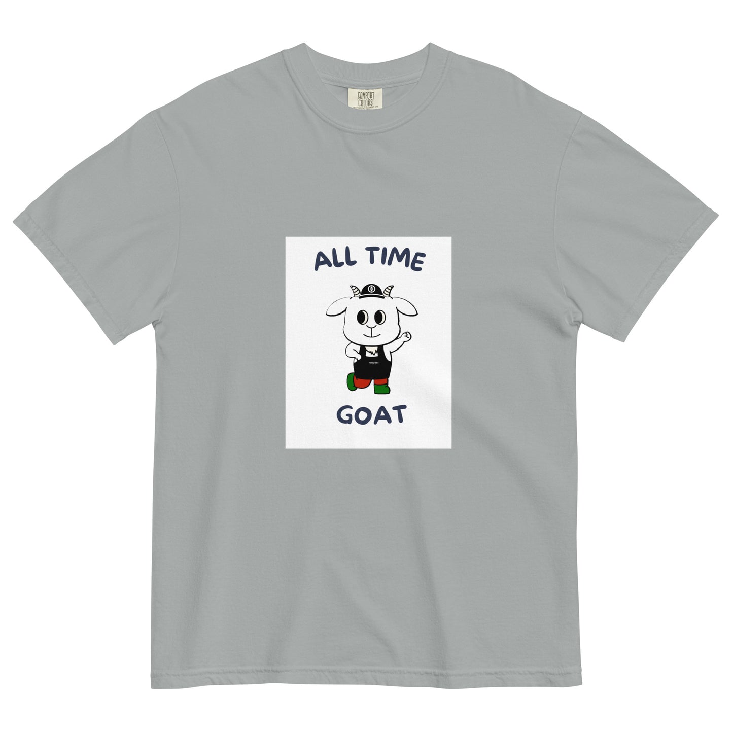 All Time Goat Unisex garment-dyed heavyweight t-shirt