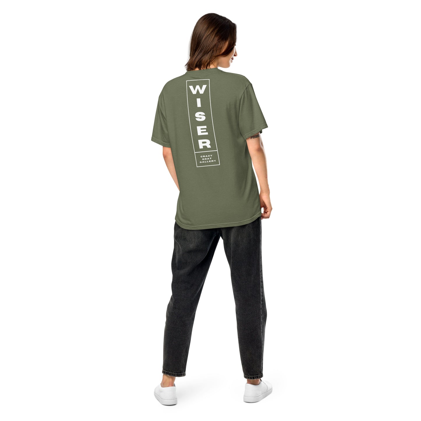 i got wiser Unisex garment-dyed T