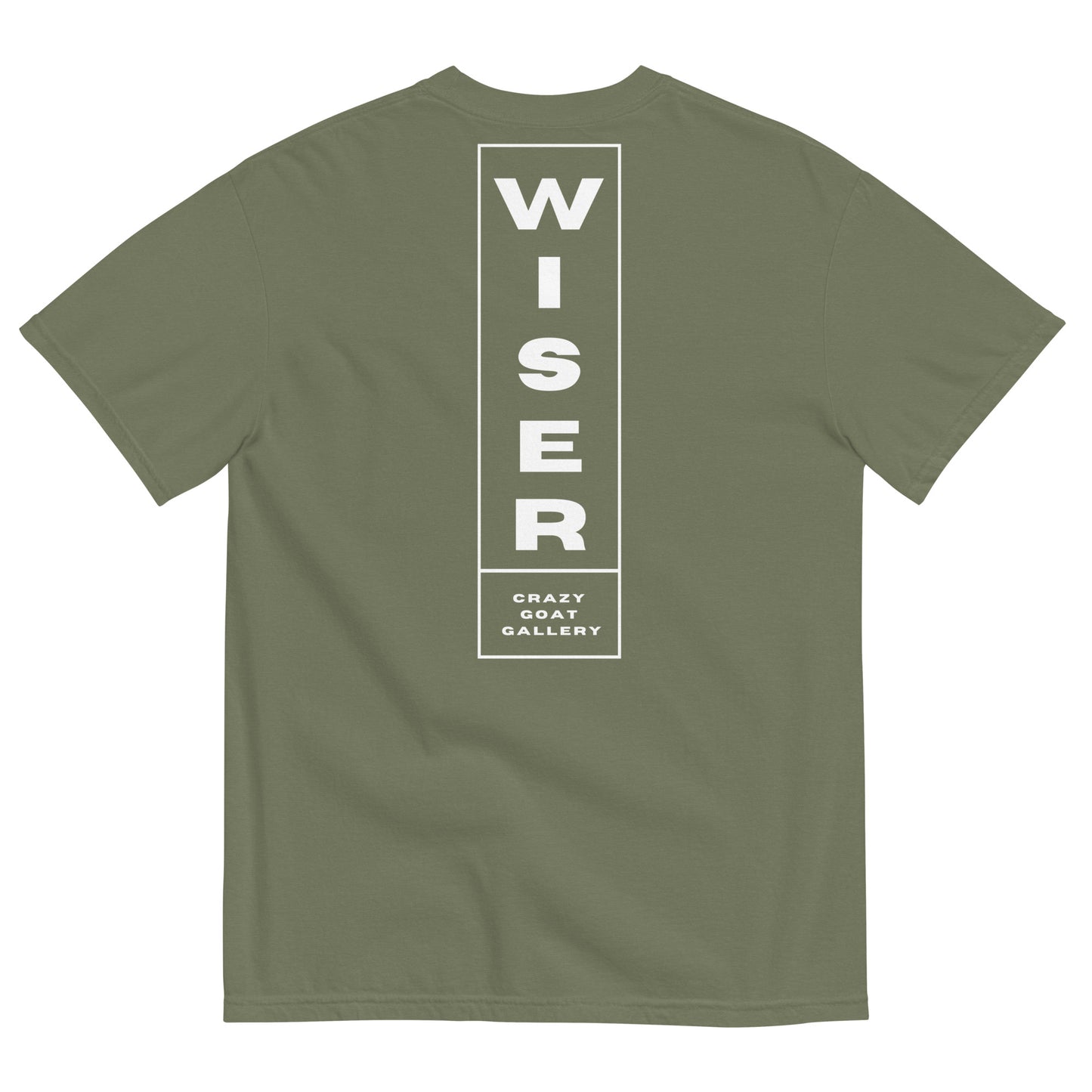 i got wiser Unisex garment-dyed T