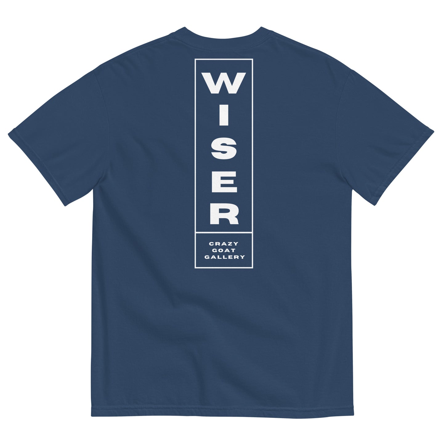 i got wiser Unisex garment-dyed T