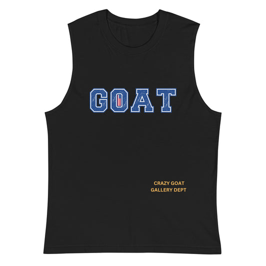 SUN'S OUT GUNS OUT GOAT USA Muscle Shirt