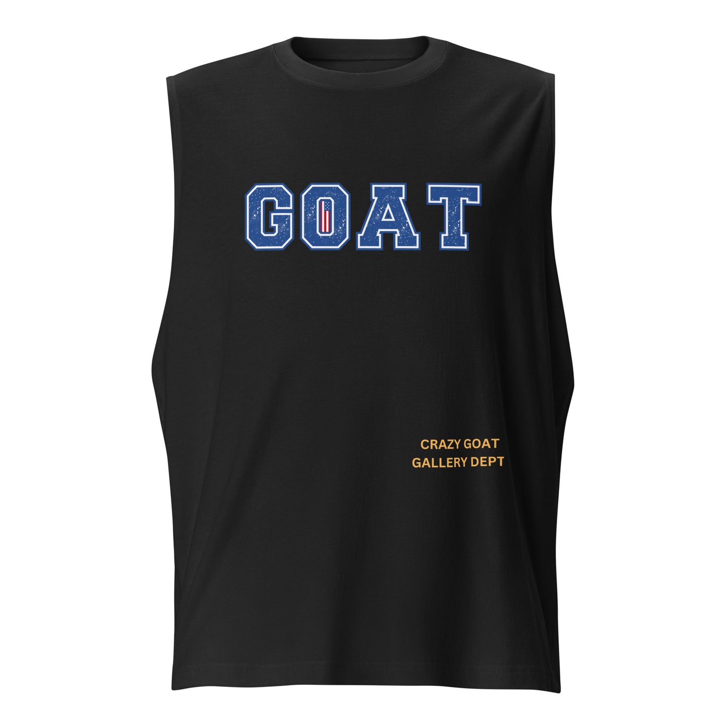 SUN'S OUT GUNS OUT GOAT USA Muscle Shirt