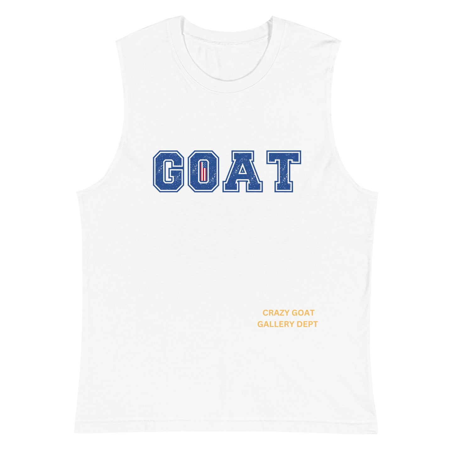 SUN'S OUT GUNS OUT GOAT USA Muscle Shirt