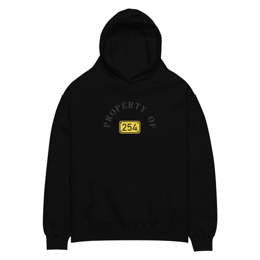 Property of 254 Unisex oversized hoodie