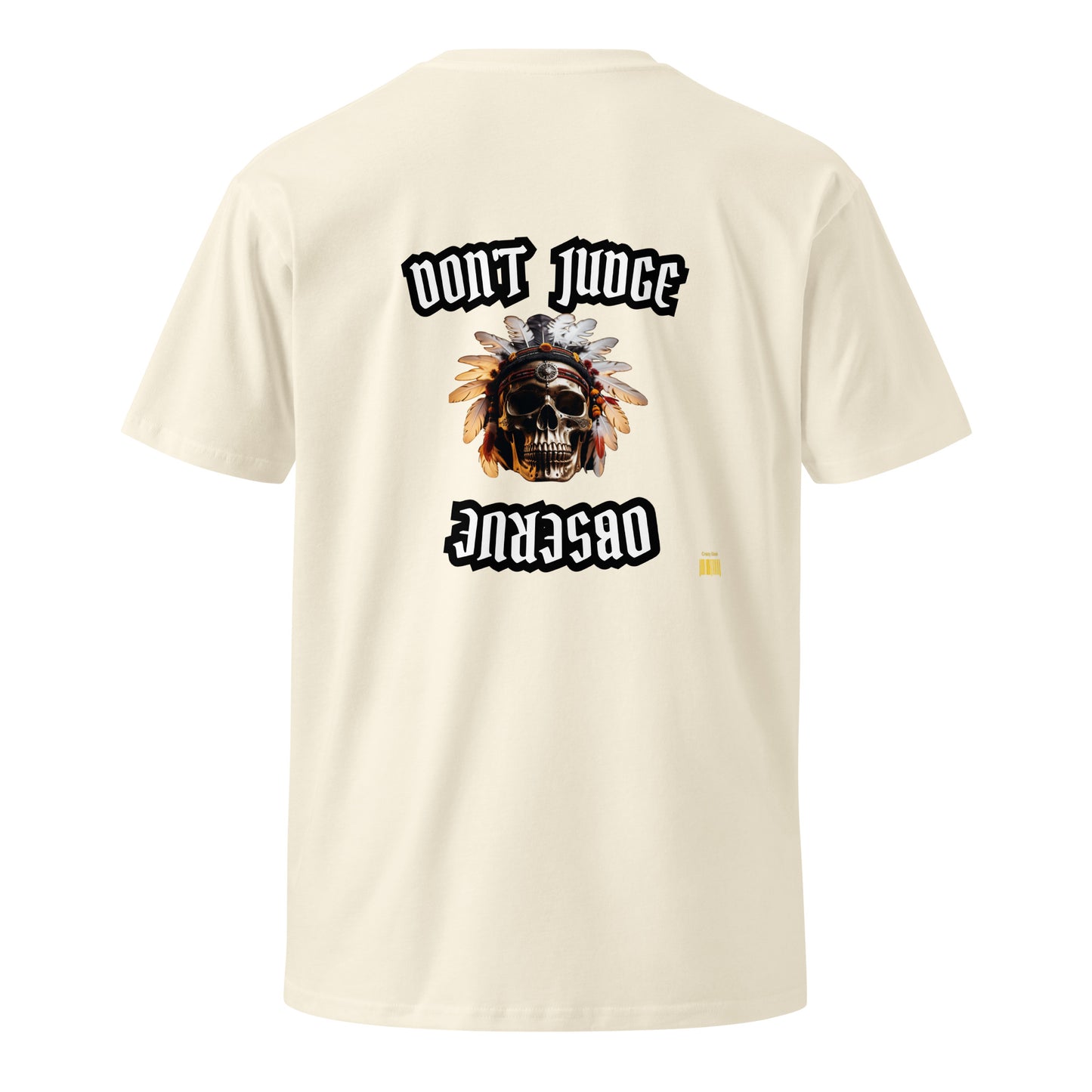 Don't Judge Observe Unisex premium t-shirt