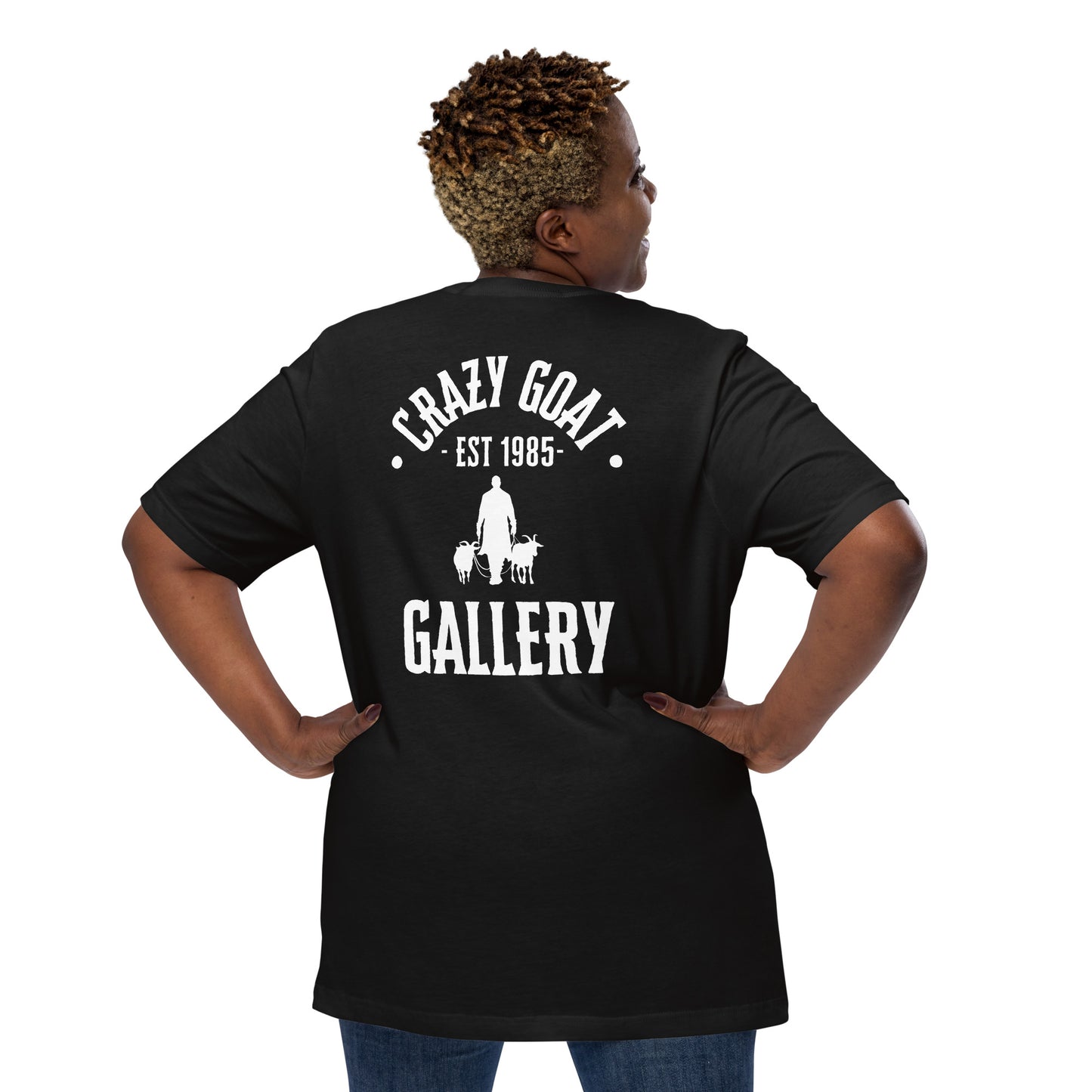 Crazy Goat Gallery Unisex t-shirt