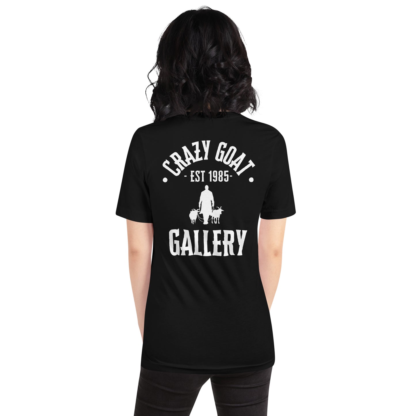 Crazy Goat Gallery Unisex t-shirt