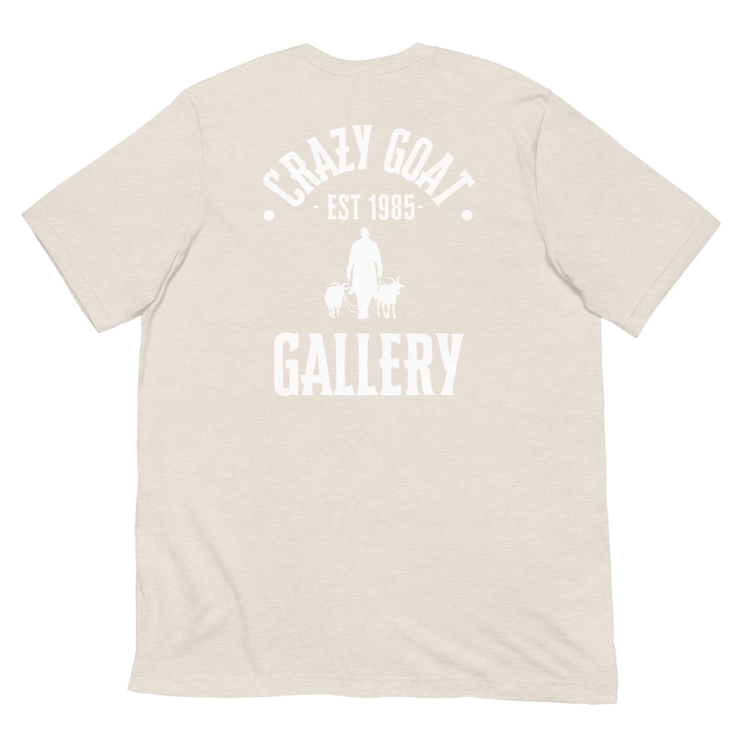 Crazy Goat Gallery Unisex t-shirt