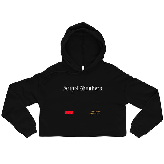 ANGEL NUMBERS 11:11 Crop Hoodie