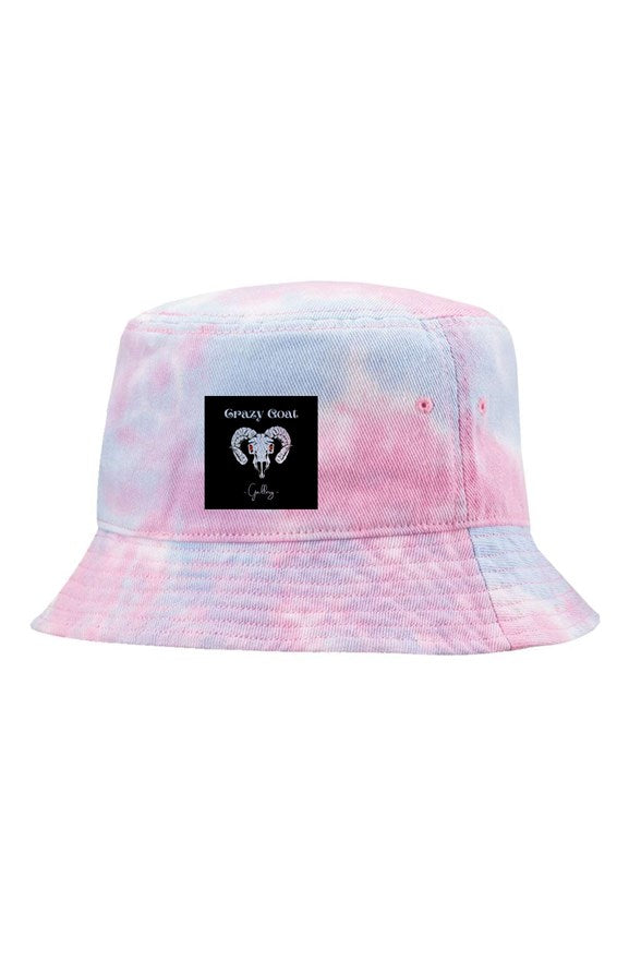 CDA Idaho Cotton Candy Tie-Dye Bucket Hat