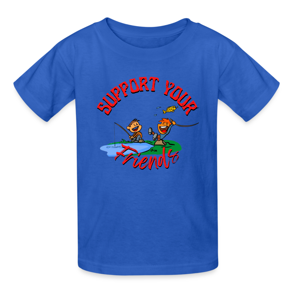 Support your Friends Ultra Cotton Youth T-Shirt - royal blue